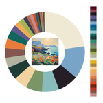 Colour wheel / palette