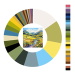 Colour wheel / palette