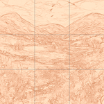 Sepia sketch with grid