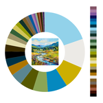 Colour wheel / palette