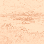 Sepia sketch