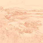 Sepia sketch