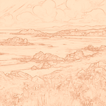 Sepia sketch