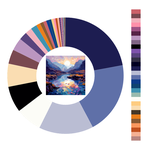 Colour wheel / palette