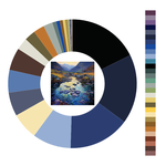 Colour wheel / palette