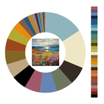 Colour wheel / palette