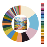 Colour wheel / palette