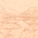 Sepia sketch