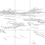 Line drawing with grid