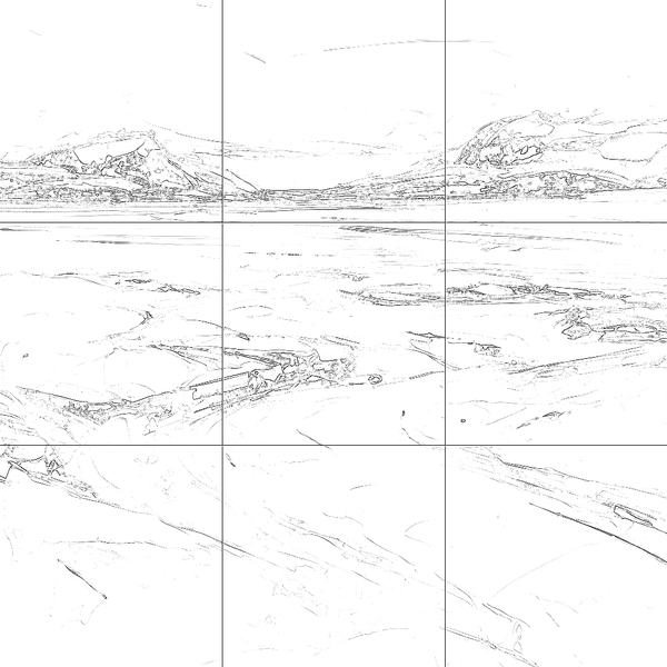 Sketch with grid