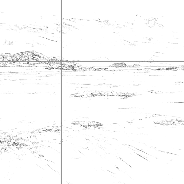 Sketch with grid