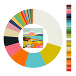 Colour wheel / palette