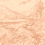 Sepia sketch