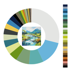 Colour wheel / palette