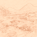 Sepia sketch