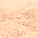 Sepia sketch