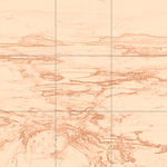 Sepia sketch with grid