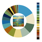 Colour wheel / palette