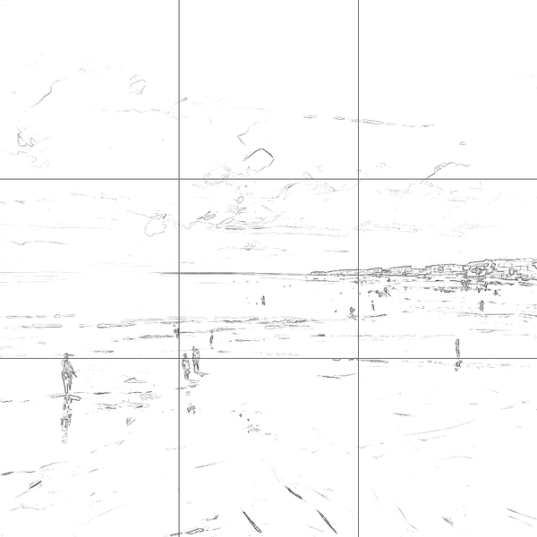 Sketch with grid