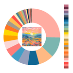 Colour wheel / palette