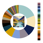 Colour wheel / palette