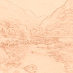 Sepia sketch