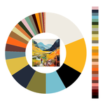 Colour wheel / palette