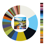 Colour wheel / palette