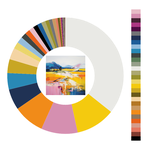 Colour wheel / palette