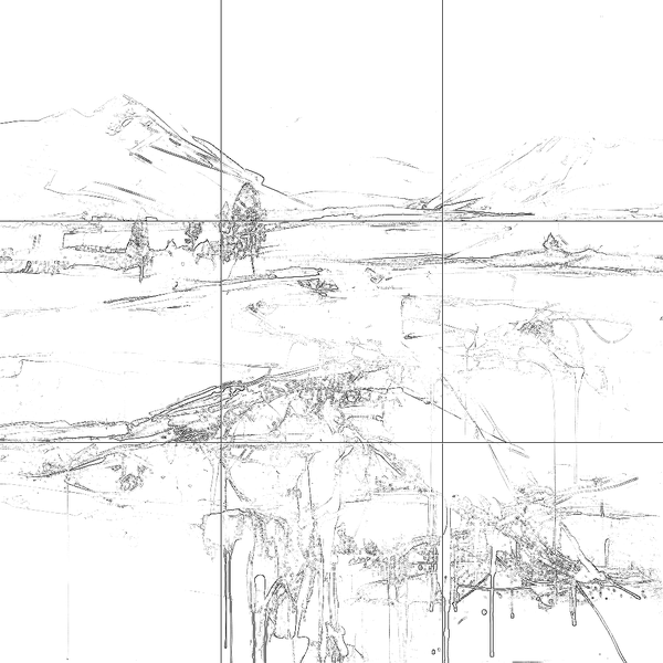 Sketch with grid