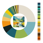 Colour wheel / palette