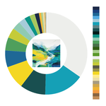 Colour wheel / palette