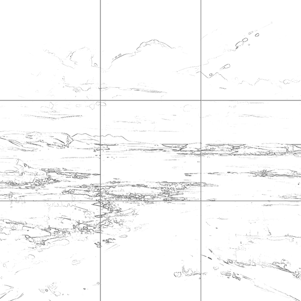 Sketch with grid