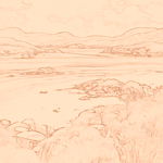 Sepia sketch