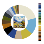 Colour wheel / palette