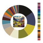 Colour wheel / palette