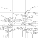 Line drawing with grid