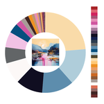 Colour wheel / palette