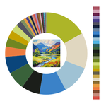 Colour wheel / palette