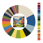 Colour wheel / palette