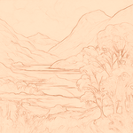 Sepia sketch