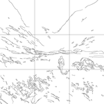 Line drawing with grid