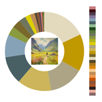 Colour wheel / palette