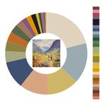 Colour wheel / palette