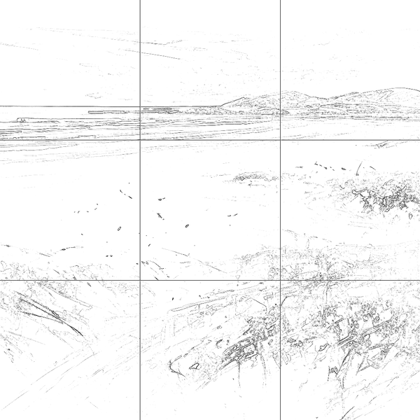 Sketch with grid