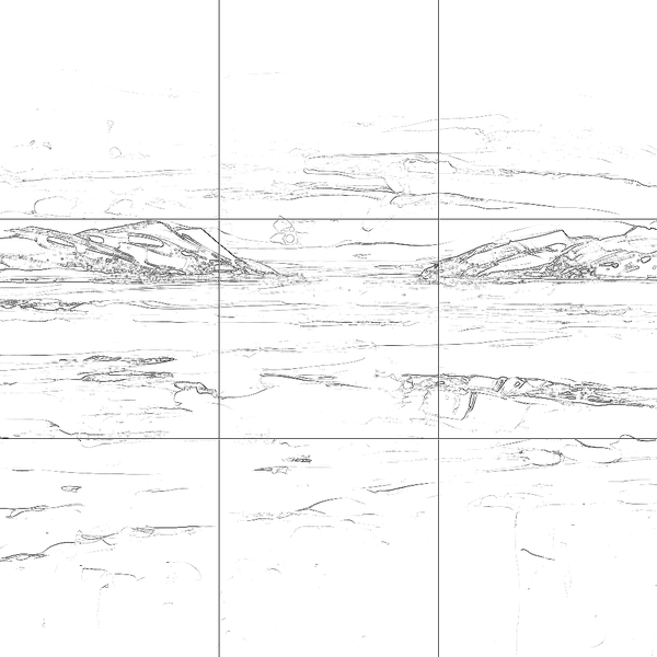 Sketch with grid