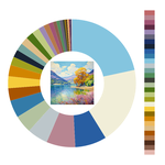 Colour wheel / palette