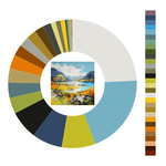 Colour wheel / palette