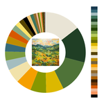 Colour wheel / palette