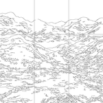 Line drawing with grid